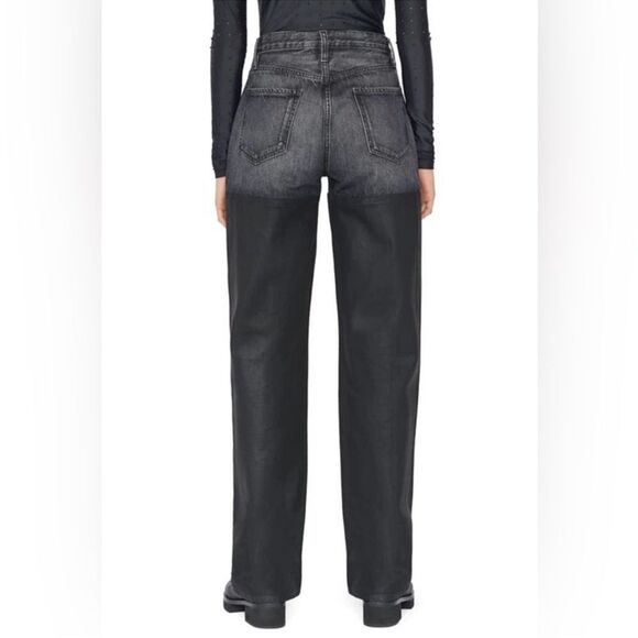 NWT FRAME Le Jane Jeans Midnight Mix 27 - Picture 7 of 9